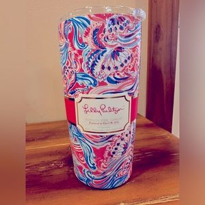 NWT- Lilly Pulitzer Stainless Steel Insulated Tumbler color: don’t be jelly